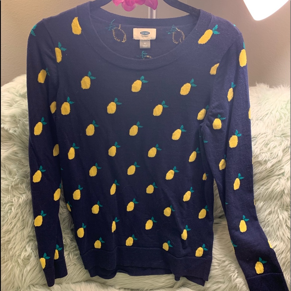 Adorable Lemon Sweater From Old Navy 🍋